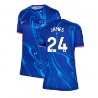 Chelsea Reece James #24 Fotballklær Hjemmedrakt Dame 2024-25 Kortermet